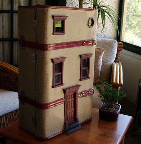 Stop Everything And Check Out These Vintage Suitcase Dollhouses Doll