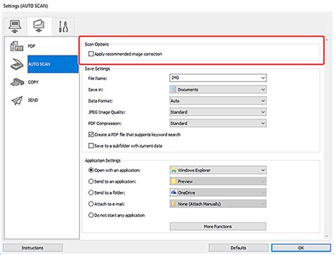 Optional support for network device setup utility for expanding canon scanner access. Canon : CanoScan Manuals : LiDE 400 : Scanner Button ...