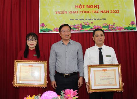 Tand Quận Bình Tân Tphcm Phấn đấu đạt Nhiều Thành Tích Cao Trong Năm 2023