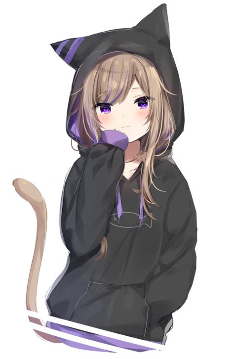 Anime Girl Wearing Hoodie Memes Database Download