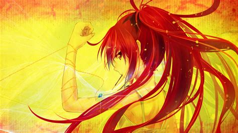 Shakugan No Shana Anime Wallpaper Anime Girl Red Hair Red Eyes