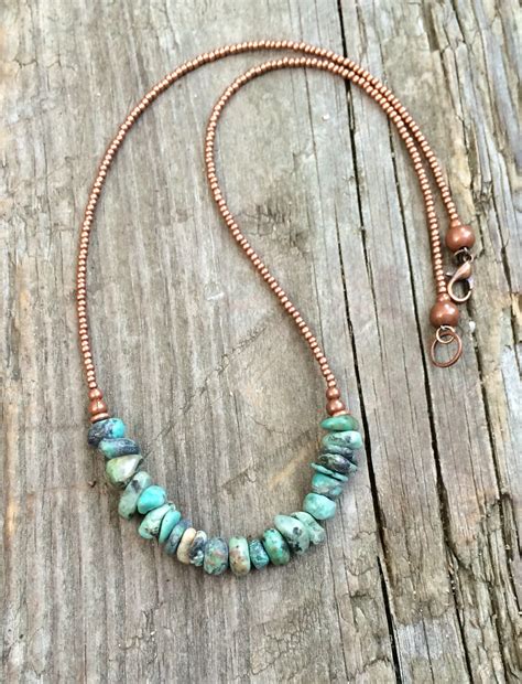 Turquoise Necklace Turquoise Jewelry Natural Turquoise