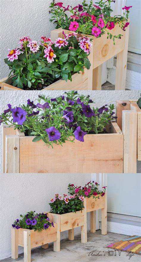 Creative Diy Wood And Pallet Planter Boxes To Style Up Your Home