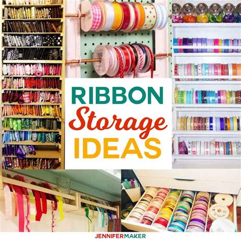 20 Clever Ribbon Storage Ideas You Need The Heathered Nest