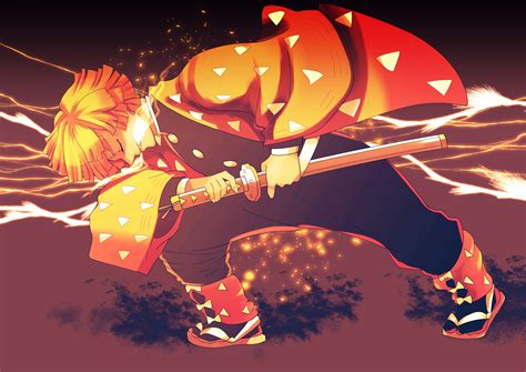 Check out amazing zenitsu artwork on deviantart. Zenitsu Wallpaper Kimetsu No Yaiba Hd - Zenitsu Agatsuma ...