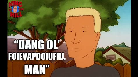 Best Of Boomhauer On King Of The Hill Funniest Quotes Youtube