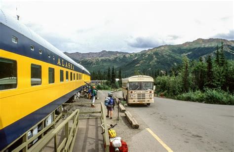 Free Stock Photo Of Passenger Train At Denali National Park Download