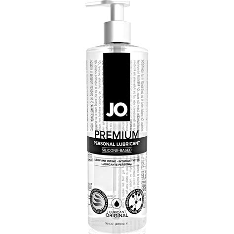 JO Premium Original Silicone Based Personal Lubricant 16 Fl Oz 480 ML