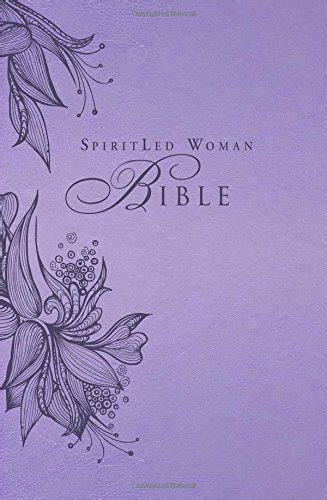 Mev Bible Spiritled Woman Lavender Leatherlike Modern En