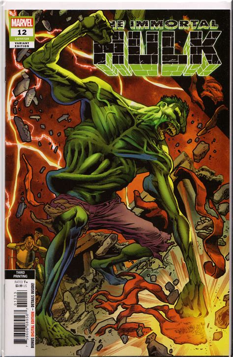 The Immortal Hulk 12 3rd Print Comic Book Marvel Comics Fandom