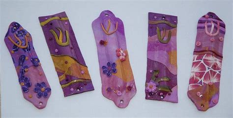 Polymer Clay Mezuzah Case Polymer Clay Crafts Polymer Clay Creations