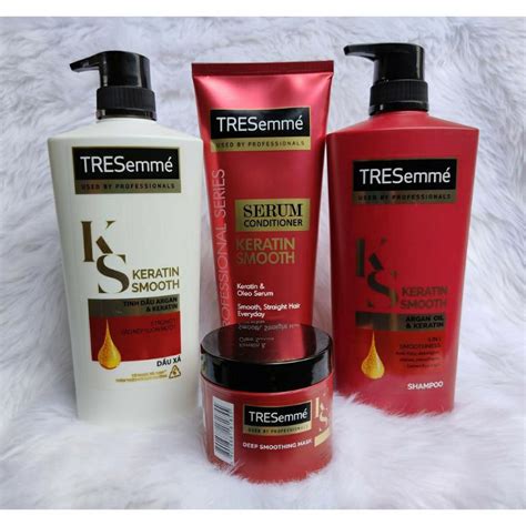 Tresemme Keratin Smooth Shampoo Conditioner 620mlserum 330ml