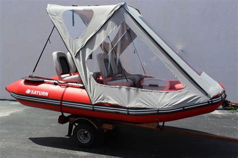 14 Inflatable Boats Bimini Sun Rain Shade Dome Or