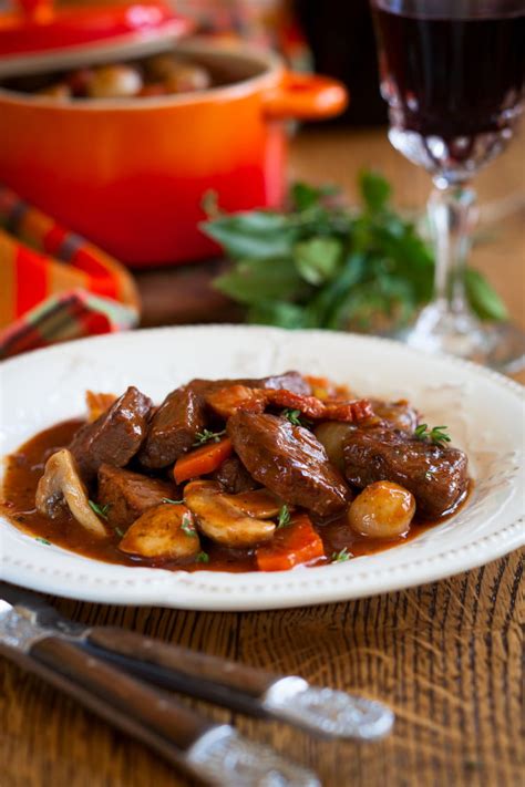 Recette de Boeuf bourguignon au Thermomix