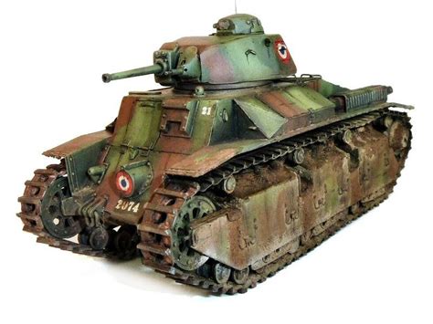 French Char D2 Medium Tank Introduction 1936 Armor 40 Mm Gun