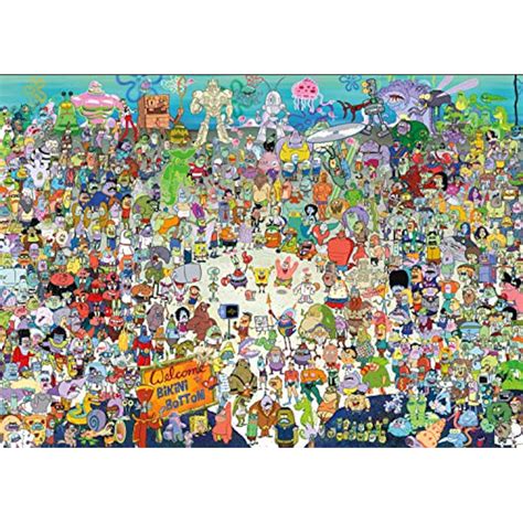 Spongebob Squarepants 1001 5000 Pieces Puzzle Master Inc