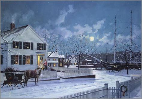 Paul Landry Christmas At Mystic Seaport New England Christmas