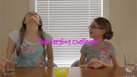 The Gargling Challenge Youtube