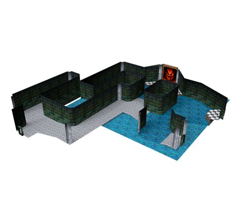 Nintendo 64 Super Mario 64 Basement Maze Room The Models Resource
