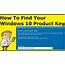 How To Find Your Lost Windows 10 Product Key  MS Office