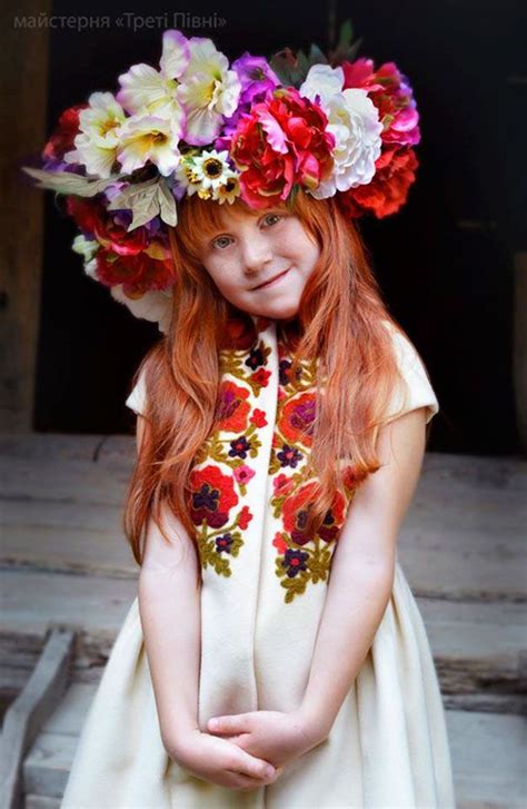 Traditional Ukrainian Crowns Modern Woman Floral Headdress Traditional Dresses