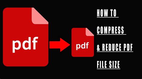 How To Reduce Pdf Files Size Youtube