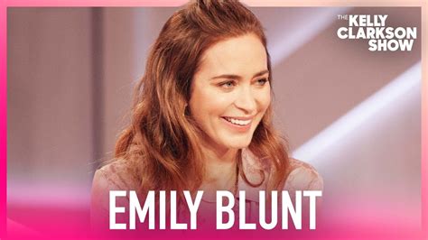 Emily Blunt Is Obsessed With ‘the Voice Youtube