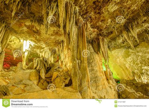 Cave Stalactites Stock Image Image Of Caves Travel