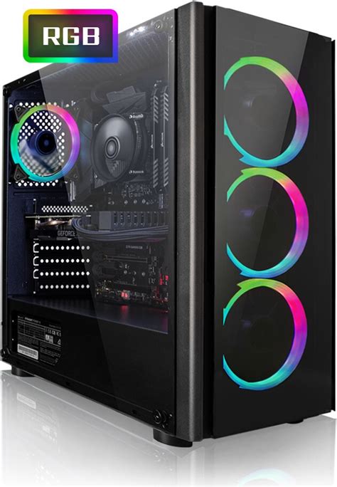 Megaport Gaming Pc Intel Core I7 9700f 16 Go 480 Go 1 To Hdd Ssd