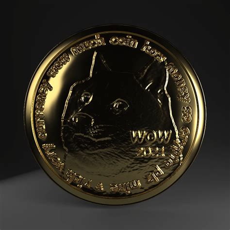Free 3d Dogecoin Model Download In Comments Rdogecoin