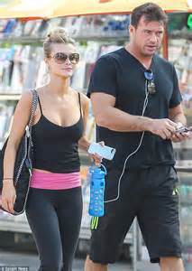 Joanna Krupa Shows Off Cleavage Stepping Out For Workout With Husband