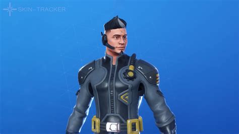 4k Fortnite Trench Raider Skin Ingame Menu Preview Youtube