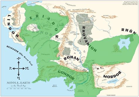 Lord Of The Rings Is Rohan The Same Country As Arnor Science