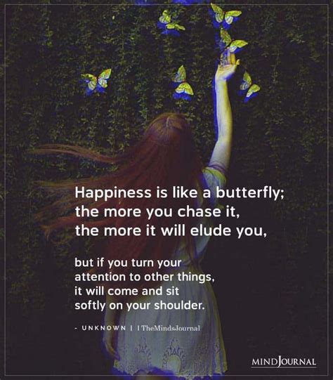 Happiness Is Like A Butterfly Henry David Thoreau Quotes