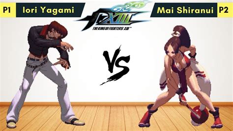 KOF Mugen Mai Shiranui Vs Iori Yagami Fight The King Of Fighters XIII Thekingoffighters