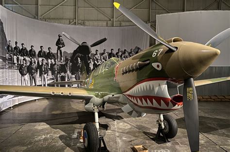 Curtiss P 40e Warhawk Fighter Pearl Harbor Aviation Museum