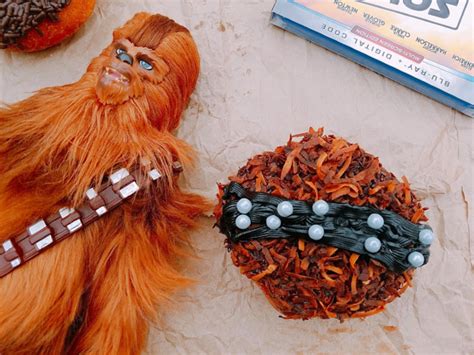 star wars inspired chewbacca donuts solo a star wars story afropolitan mom