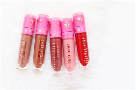 Jeffree Star Velour Liquid Lipstick Collection Swatches