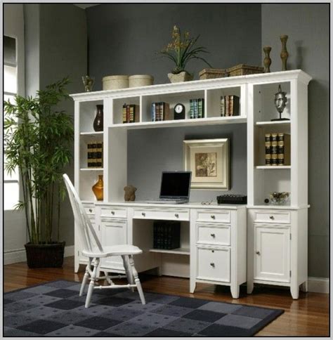 Desk Wall Unit Combinations Home Office Furniture Design Home Office
