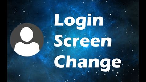 How To Change The Login Screen In Windows 10 Youtube