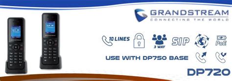 Grandstream Dp720 Dect Phone Dubai Mobility For Your Business