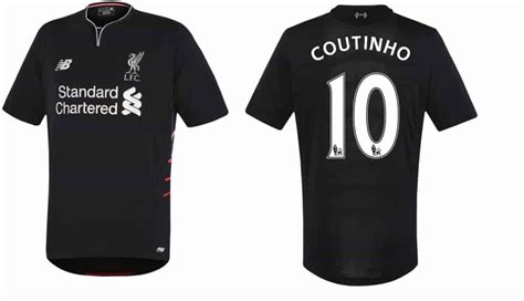Liverpool Unveil New Black Away Kit For 201617 Liverpool Fc This