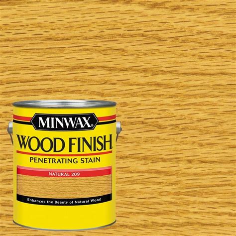 Minwax 1 Gal Wood Finish Natural Oil Based Interior Stain 2 Pack