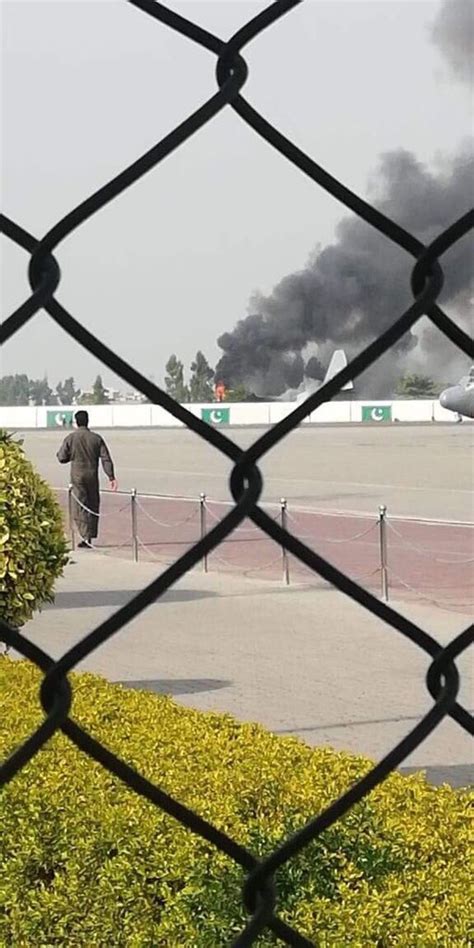 In the past six months, at least four military aircraft crashes have already been recorded by the paf. PAF C-130 aircraft crash lands - Caught fire and is completely destroyed