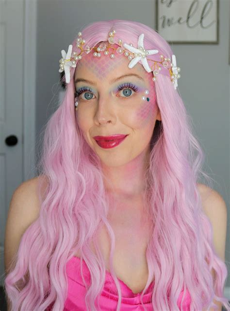 easy mermaid makeup halloween tutorial nikki b s health and beauty blog