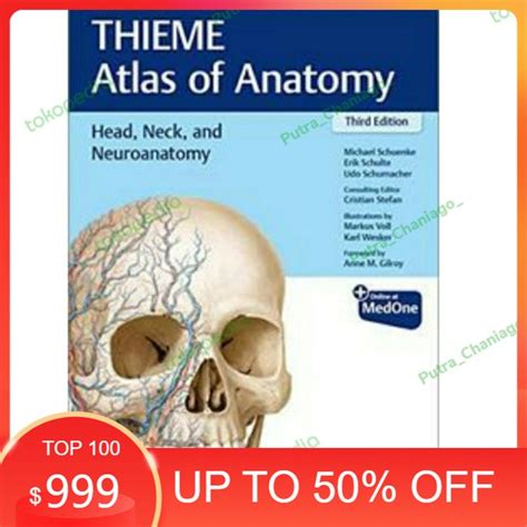 Jual Thieme Atlas Of Anatomy Head Neck And Neuroanatomy 3rd Third