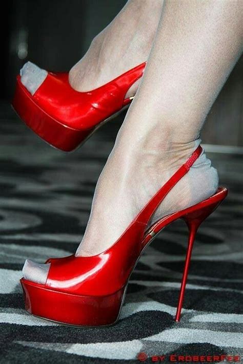Red High Heels Hot Heels Pumps Heels Stiletto Heels Tights And Heels Pantyhose Heels