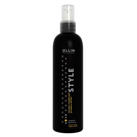 Укладка и стайлинг OLLIN PROFESSIONAL Лосьон спрей для укладки волос