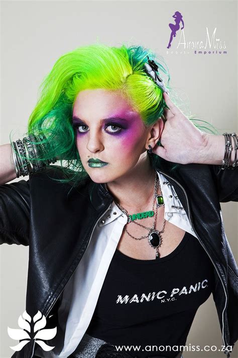 Manic Panic Electric Lizard And The Brand New Venus Envy By Anonamiss Beauty Emporium Semi
