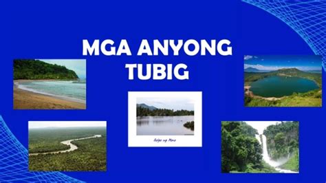 Mga Anyong Lupa At Tubig Sa Sariling Komunidad Davao City Araling